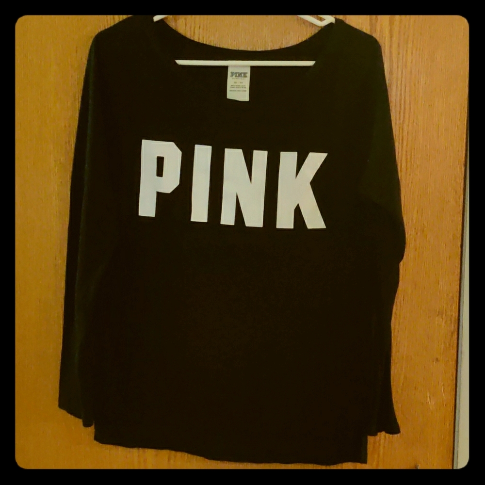Victoria secret pink 3/4 sleeve tee shiet